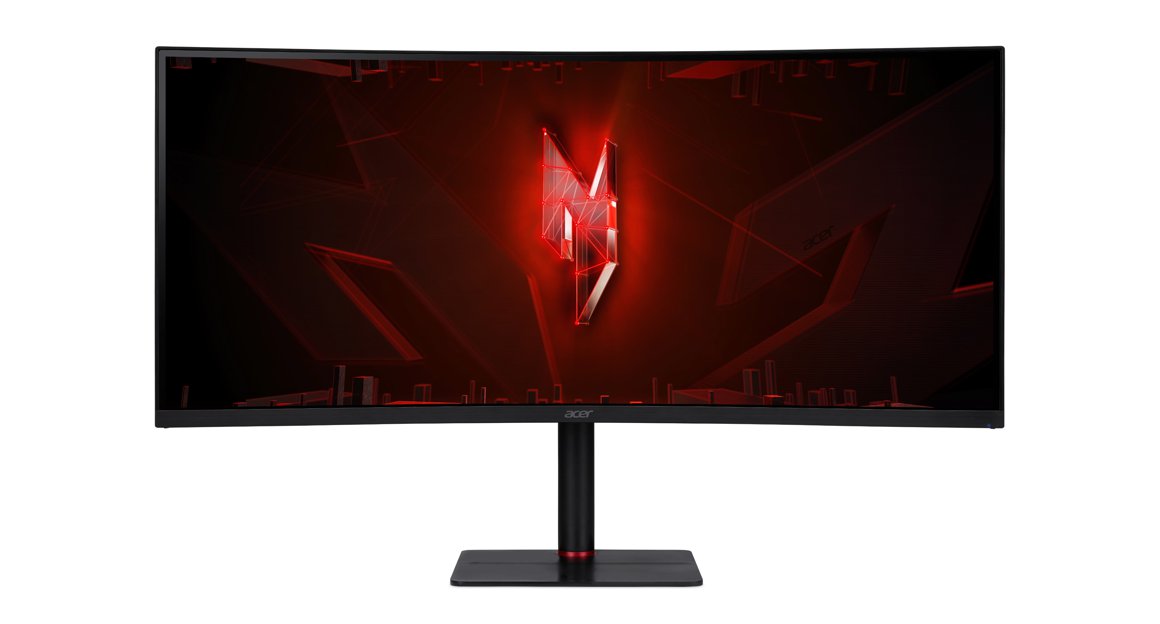 Image of Acer Nitro 34" QHD 200Hz bogadreginn leikjaskjár