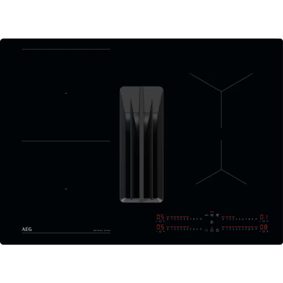 Image of AEG Spanhelluborð með gufugleypi 70cm RL