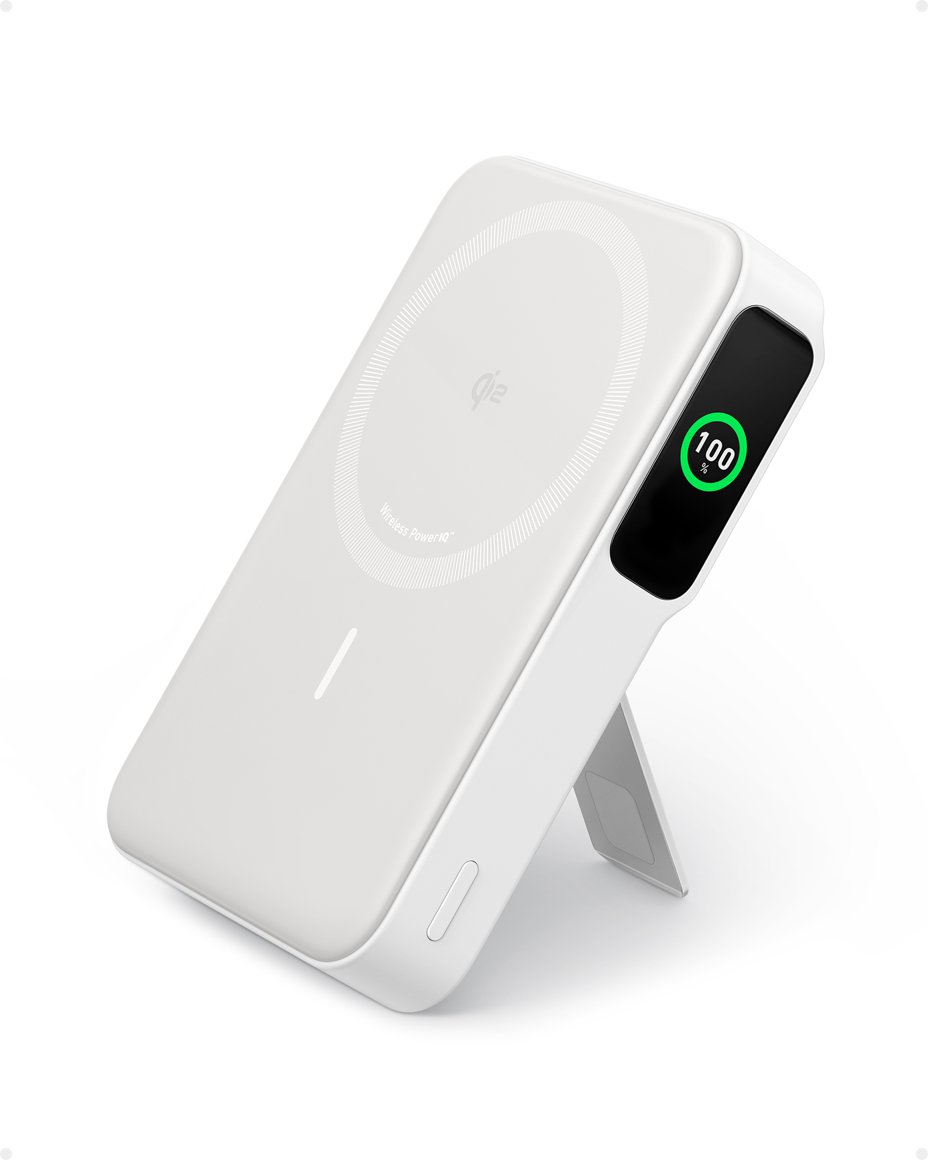 Anker 633 Magnetic 10KmAh ferðarafhlaða hvít