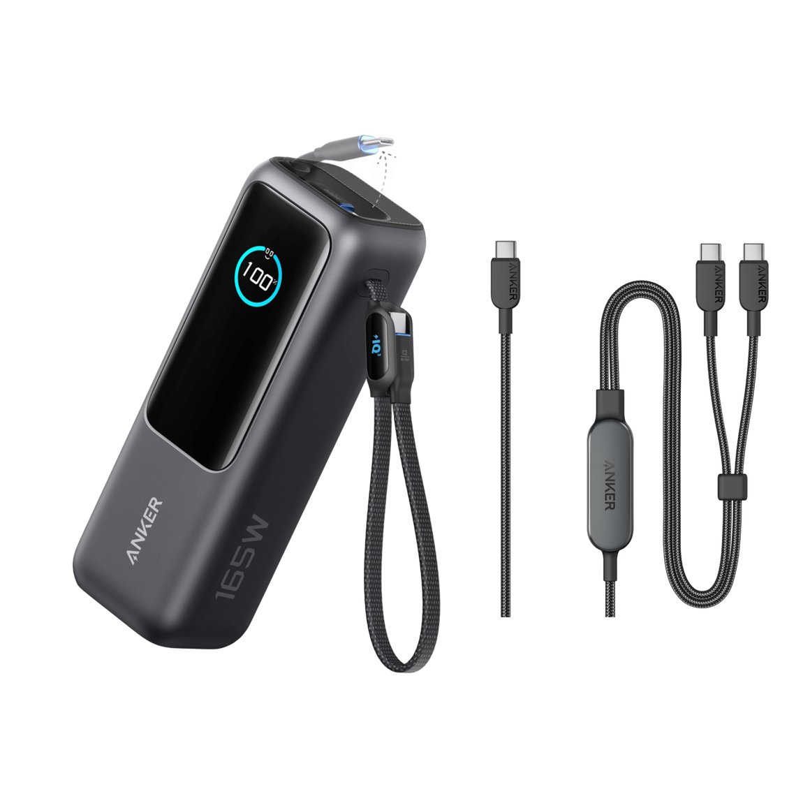 Anker Laptop 25K mAh 165W ferðarafhlaða