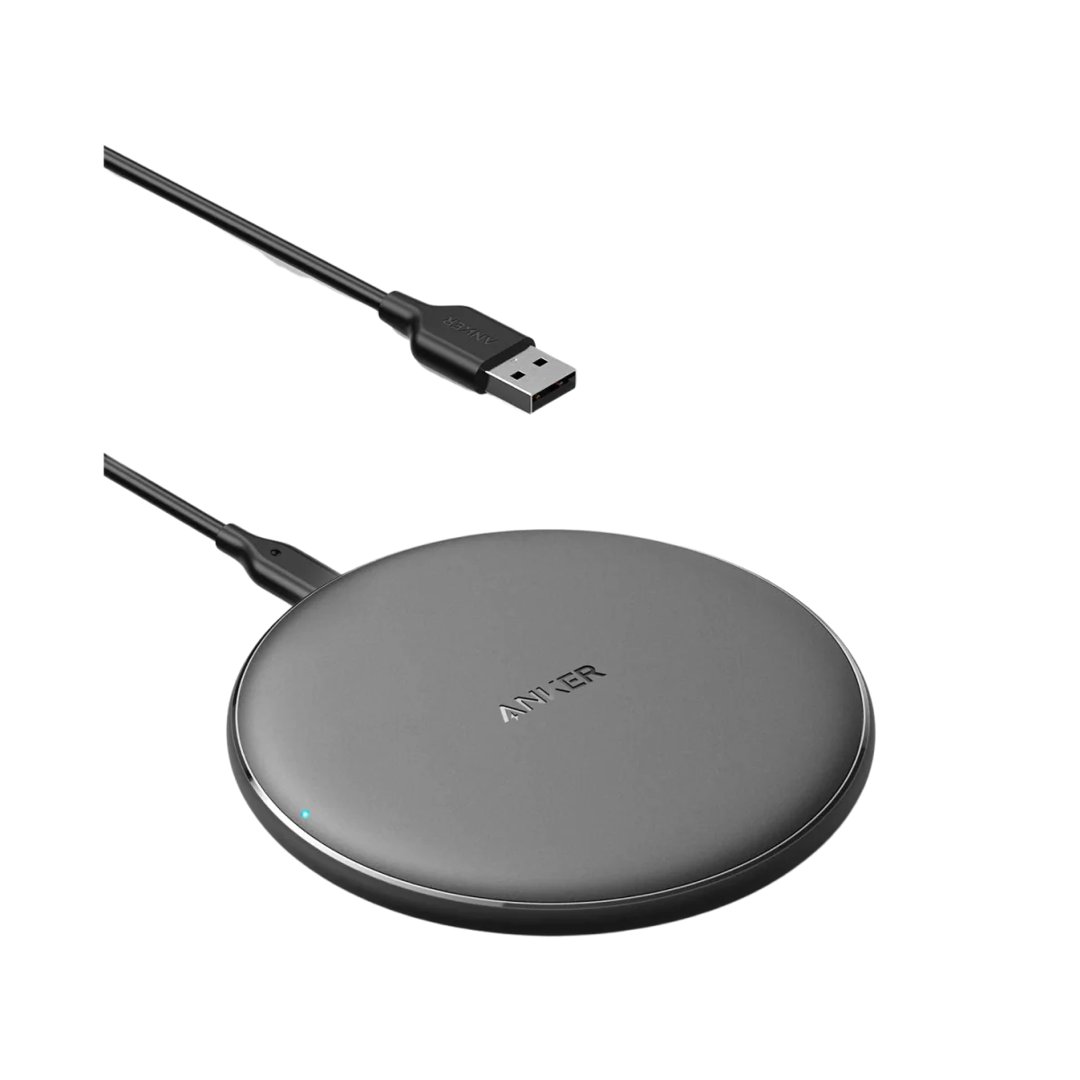 Anker PowerWave þráðlaus hleðsluplatti 10W svartur