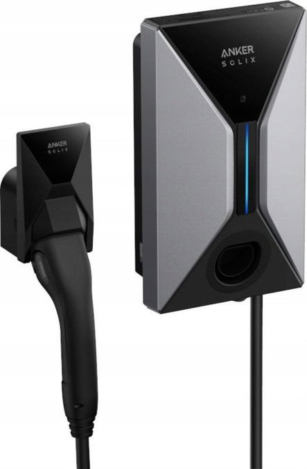Anker Solix V1 22kW hleðslustöð með 5m Type 2 kapli