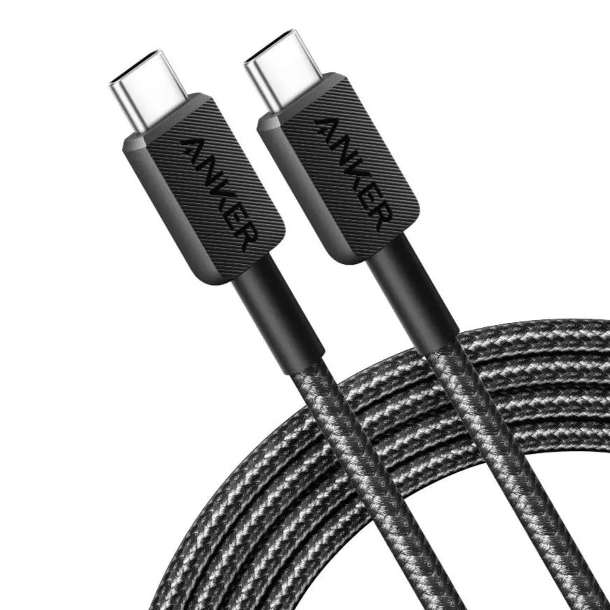 Anker 322 USB-C í USB-C ofinn kapall 1,8m