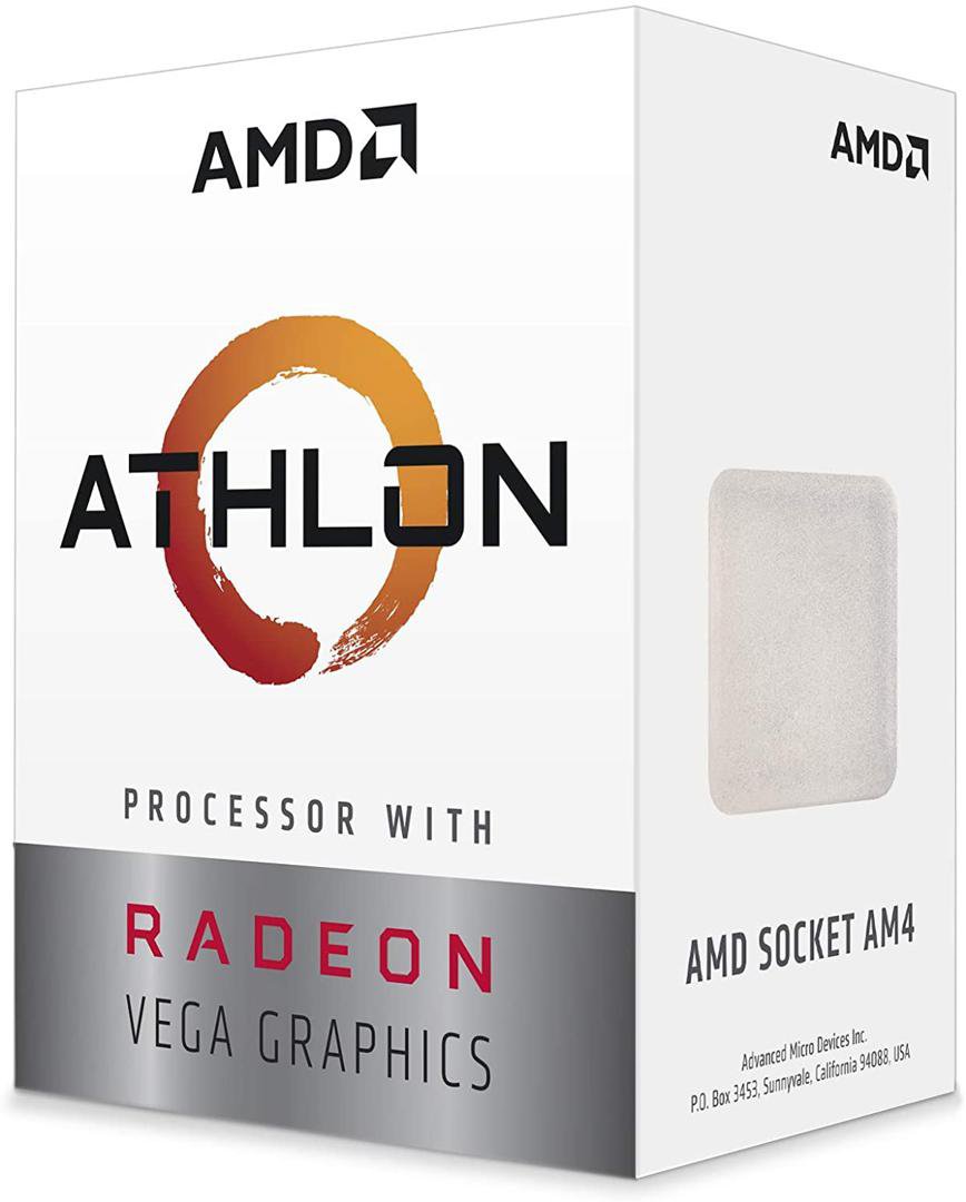 AMD AM4 Athlon 3000G 3.5Ghz 5MBVega 3 Retail