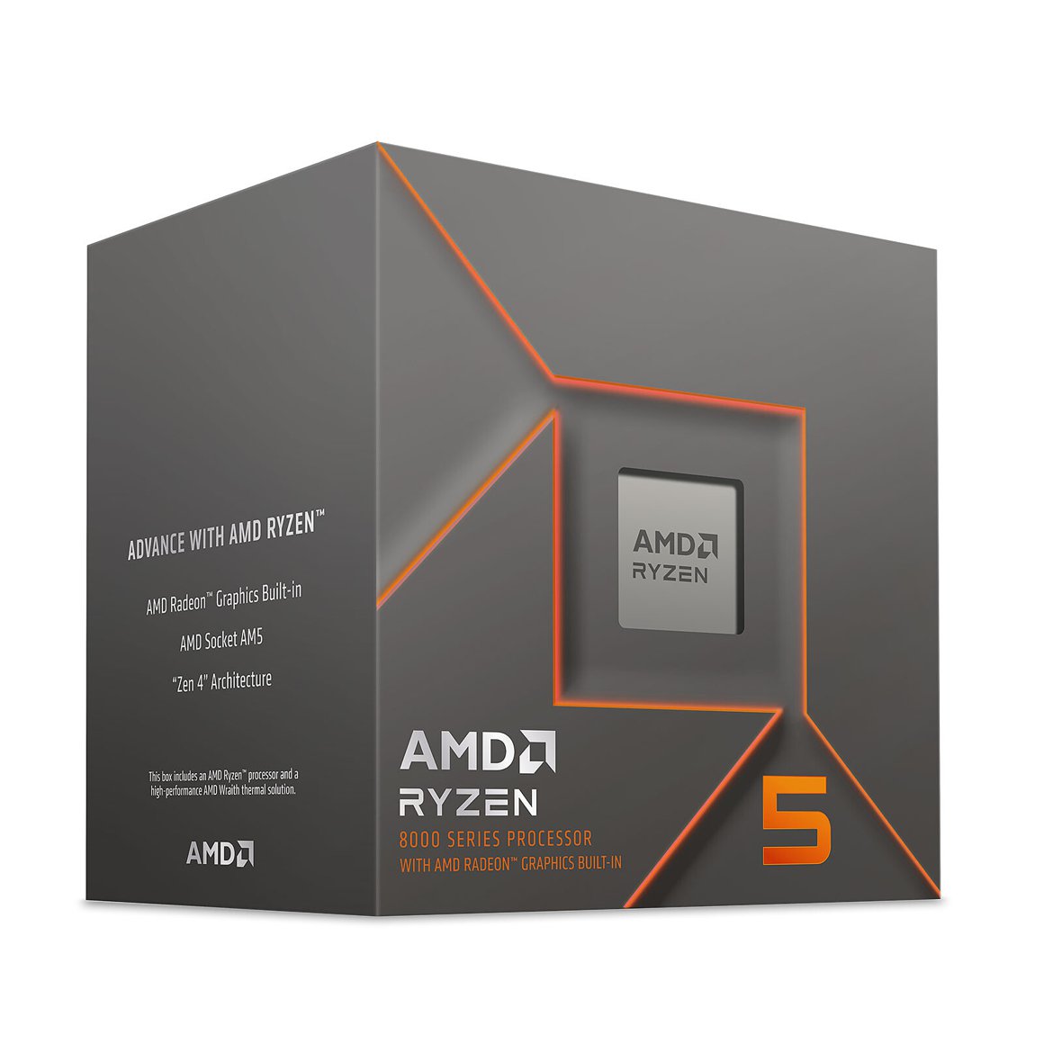 Image of AMD AM5 Ryzen 5 8500G 3.5GHz/5.0GHz box