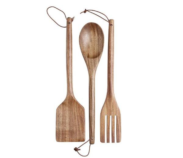 Image of Anders Petter Áhaldasett 3stk Akasiuviður