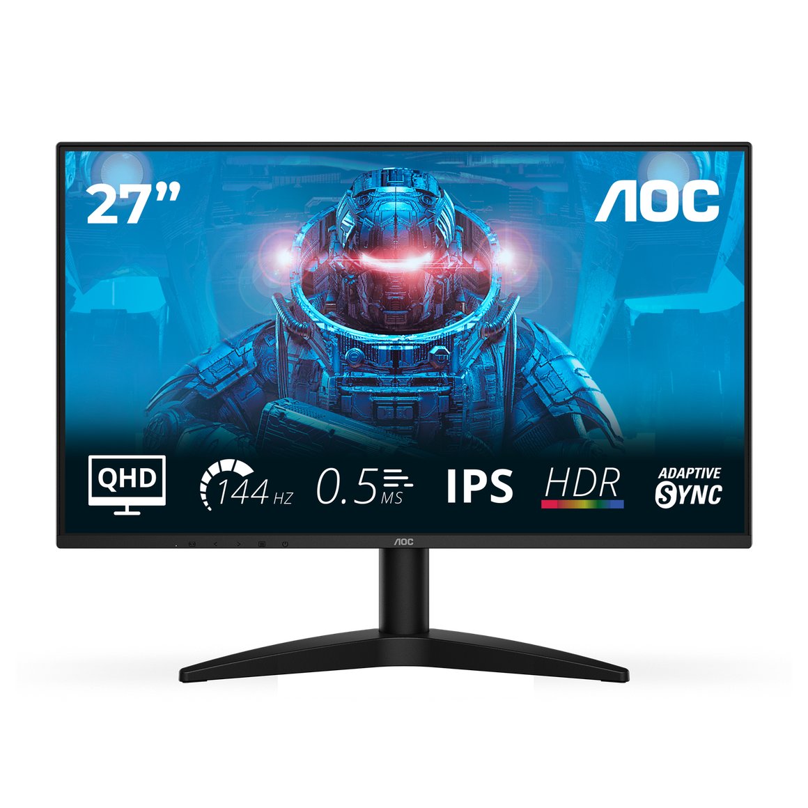 Image of AOC 27" QHD IPS 144Hz leikjaskjár