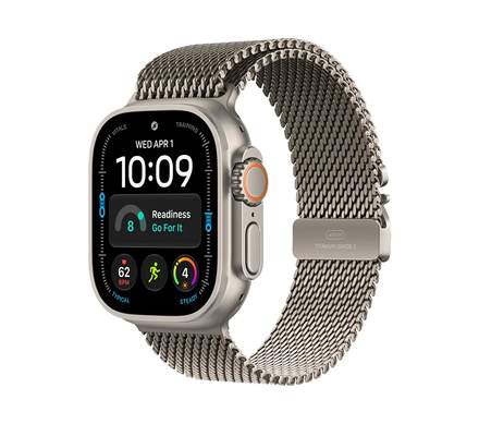 Natural Titanium Milanese
