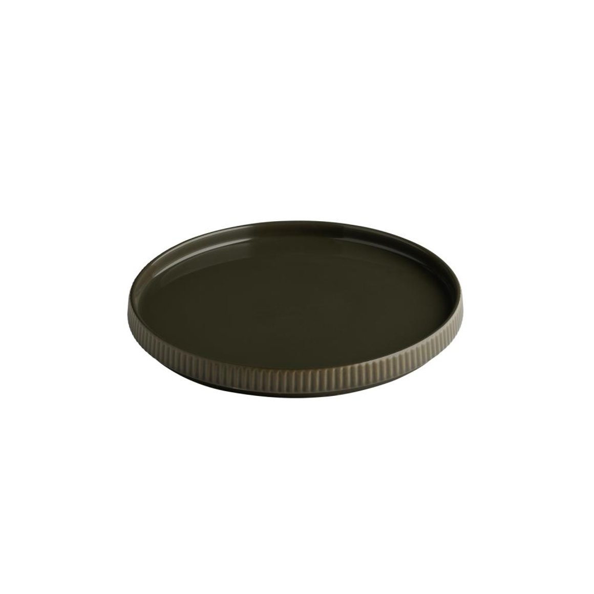 Image of APS Diskur ö23cm h:2,5cm mud/brown The Grid