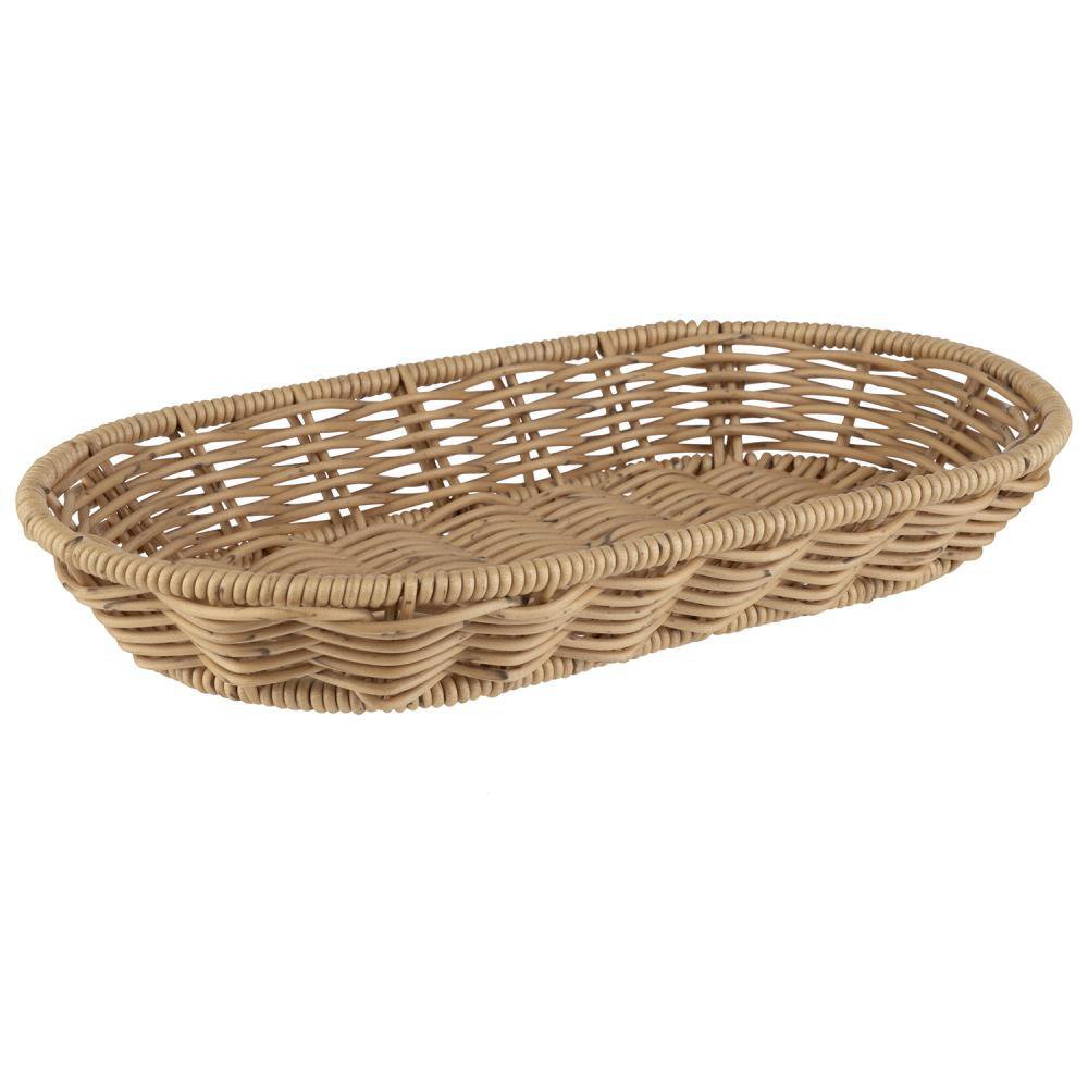 Image of APS Karfa oval 28x16cm h:4cm poly beige Cove