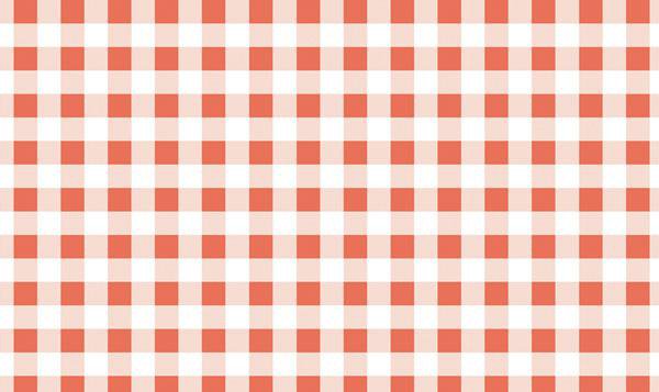 Image of APS Einnota pappír fyrir mat köflótt red  