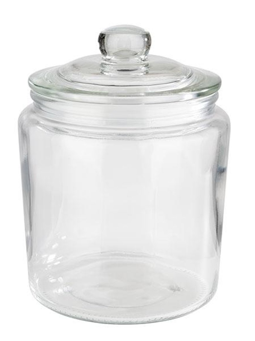 Image of APS Krukka gler með loki 0,9ltr