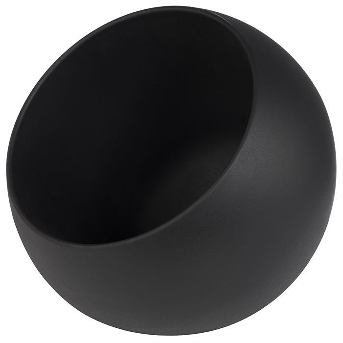 Image of APS Skál með loki 19x7,5 Moon melamin black