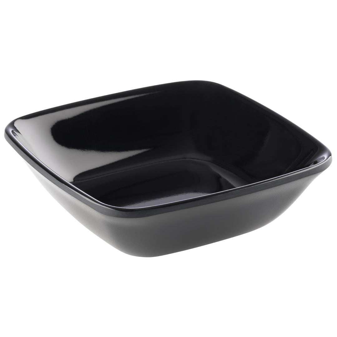 Image of APS Skál 10x10 hæð 3,5 melamin black               