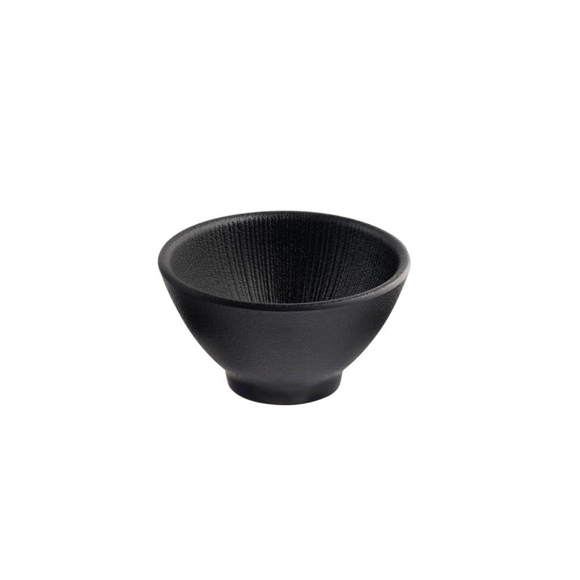 Image of APS Skál ö10cm h:5,5cm 0,15ltr melamin Nero black