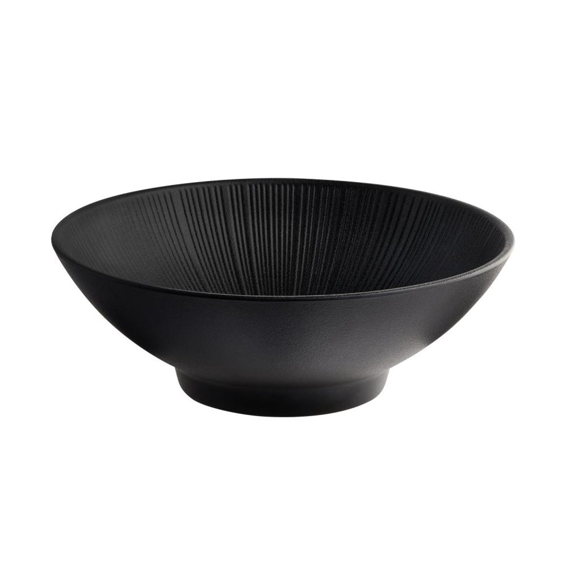 Image of APS Skál ö29cm h:10cm 2,8ltr melamin Nero black      