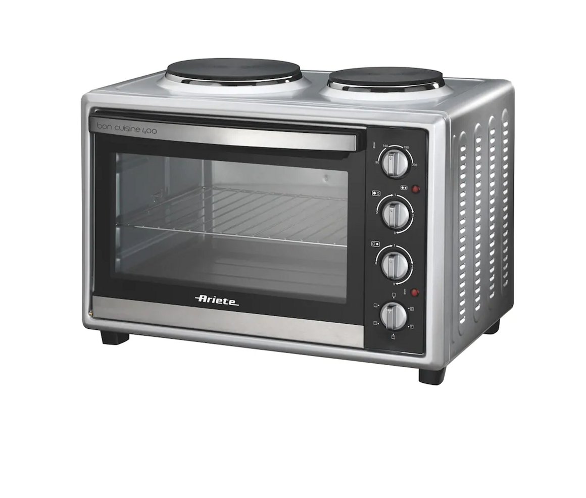 Image of Ariete Ofn með 2 hellum 40 lítrar