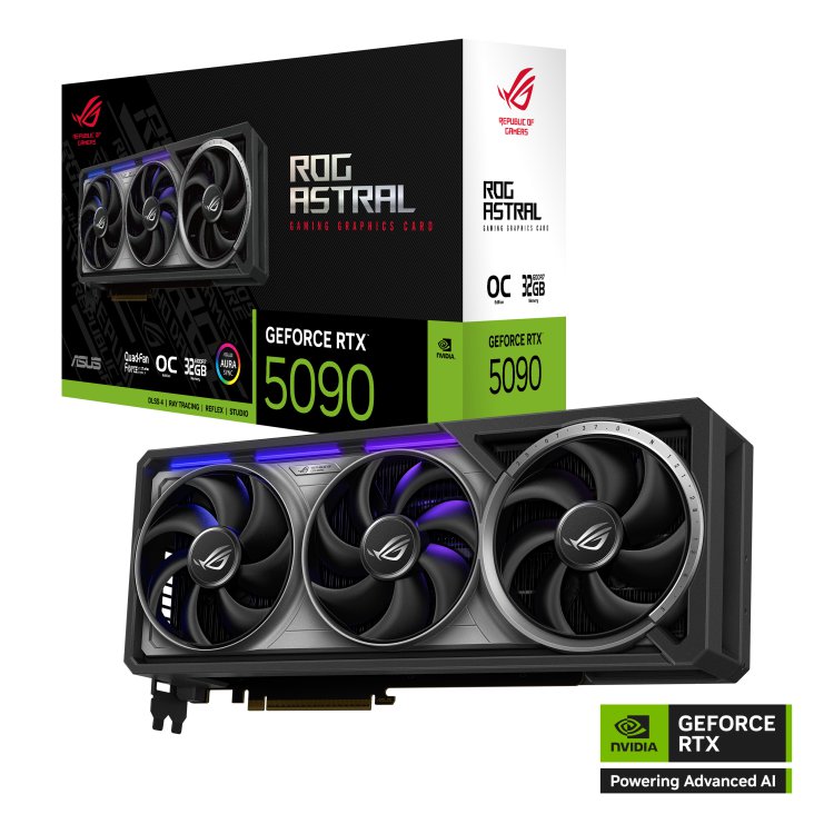 Image of Asus ROG Astral RTX5090 OC 32GB Gaming