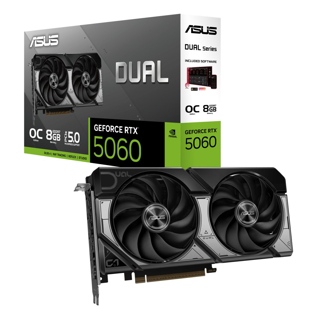 Image of Asus Dual RTX 5060 8GB OC