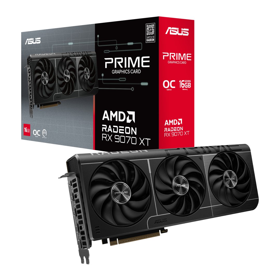 Image of Asus Prime RX9070XT OC 16GB