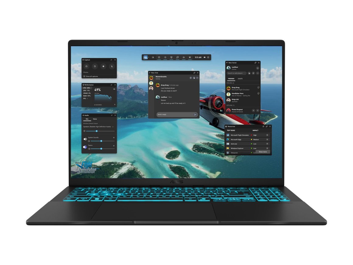 Image of Asus V16 Gaming 16" V3607VM leikjafartölva