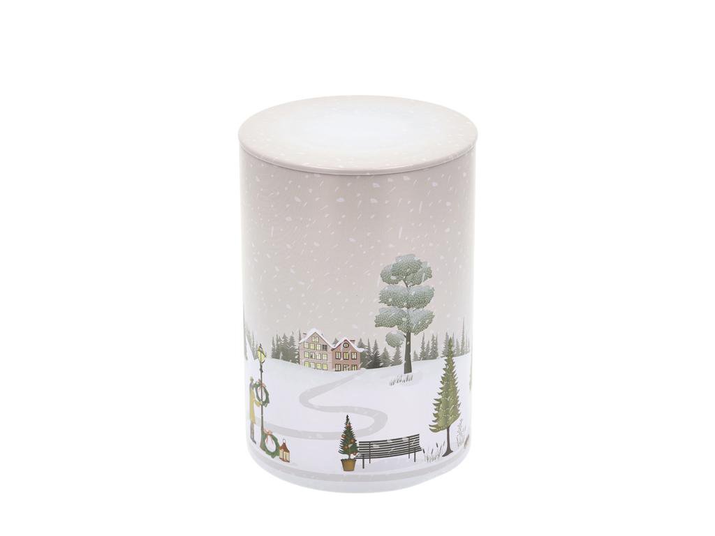 Bastian Smákökubox 10x14.5cm Vinter woodrose