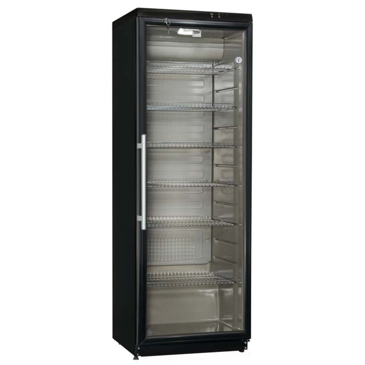 Image of Beko Kæliskápur með glerhurð 173cm svartur