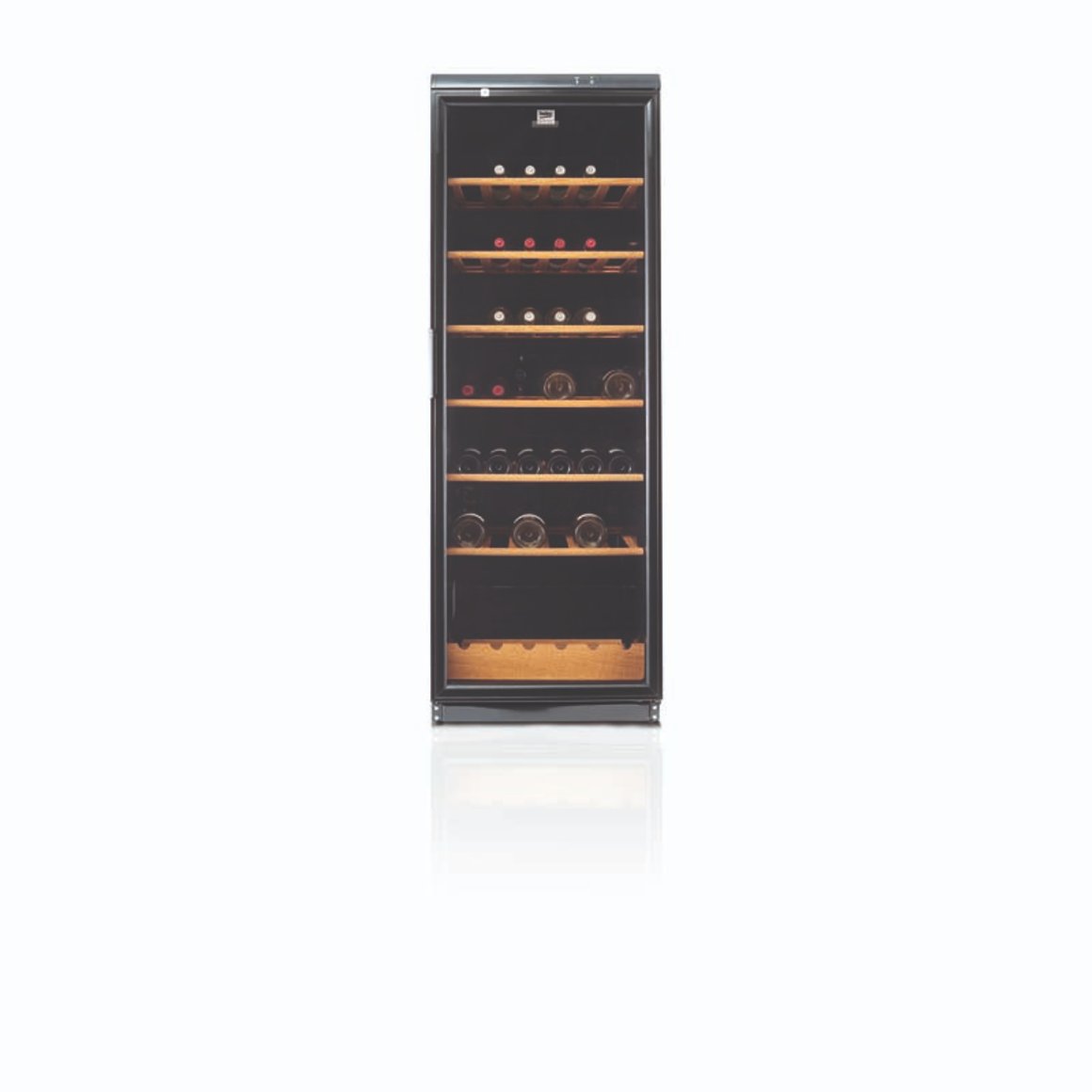 Image of Haier Vínkælir með glerhurð 105 flöskur 173cm