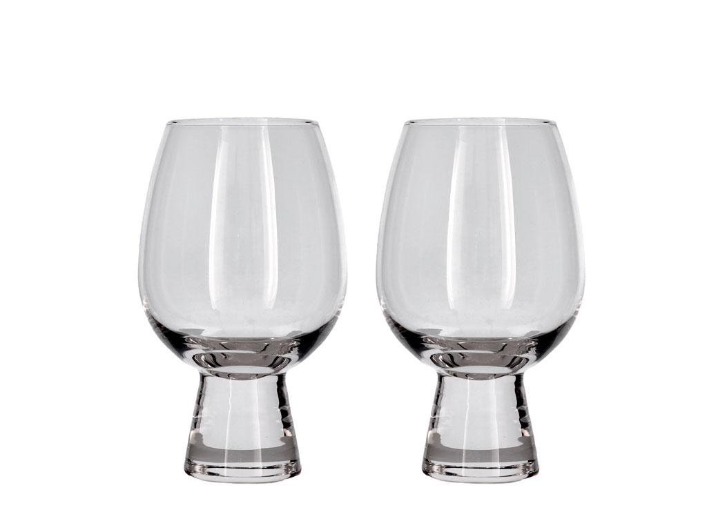 Bitz Glas 45cl 2stk rauðvín Statue clear