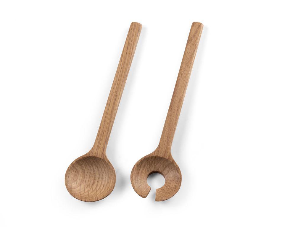 Image of Bitz Salatsett 2stk eik 24cm  