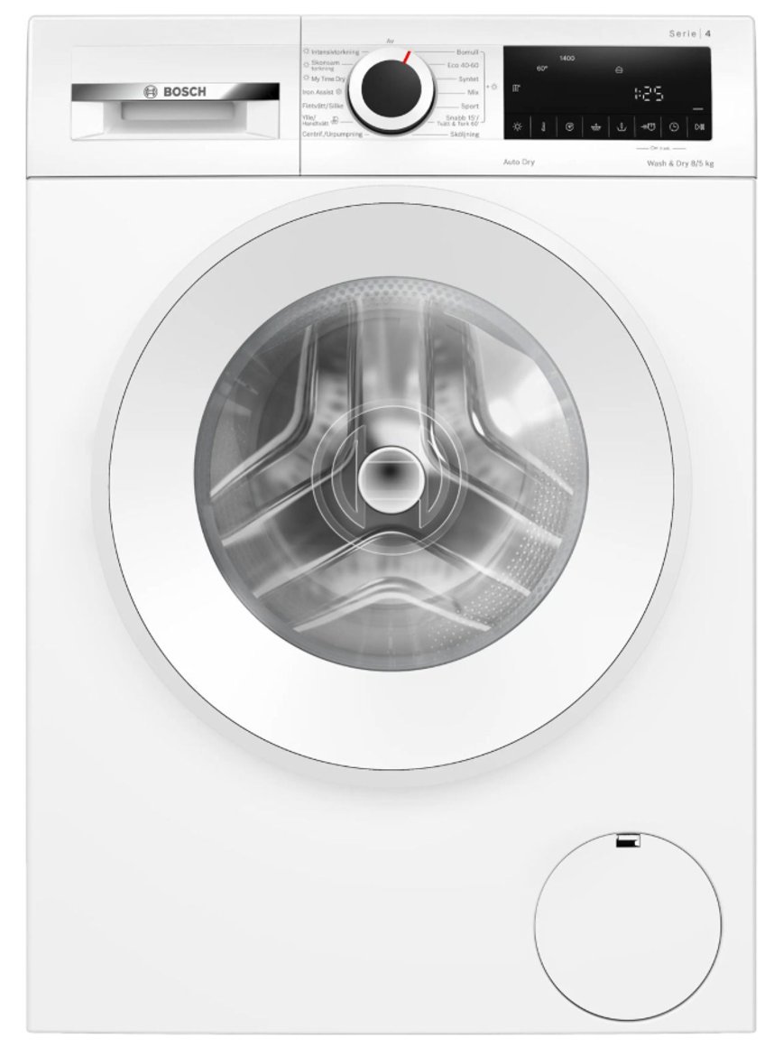 Image of Bosch Sambyggð þvottavél og þurrkari 8kg / 5kg