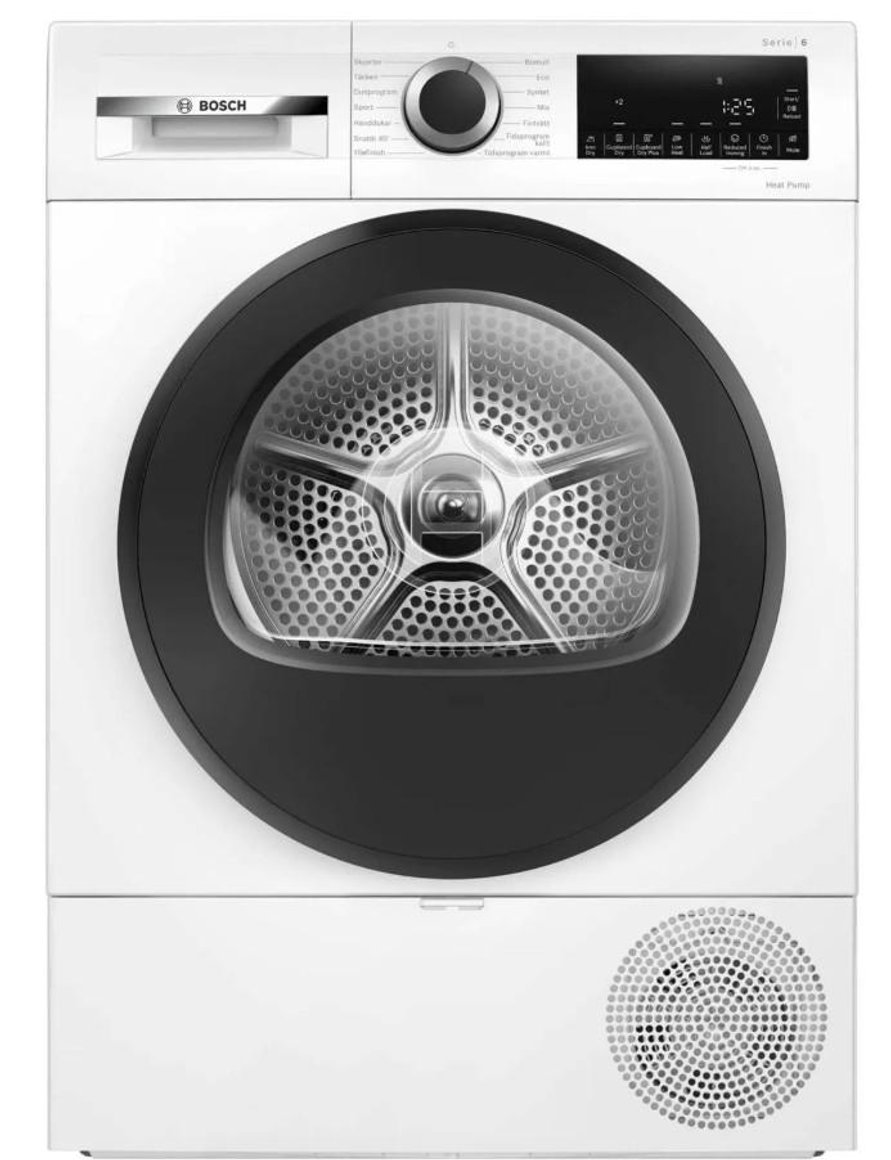 Image of Bosch Þurrkari með varmadælu 9kg Serie 6