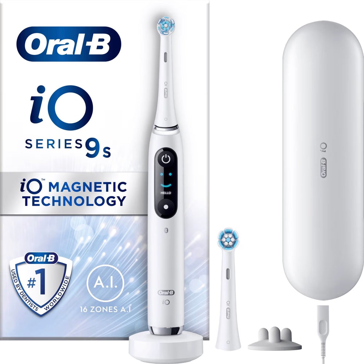 Image of Braun Oral-B iO9s rafmagnstannbursti