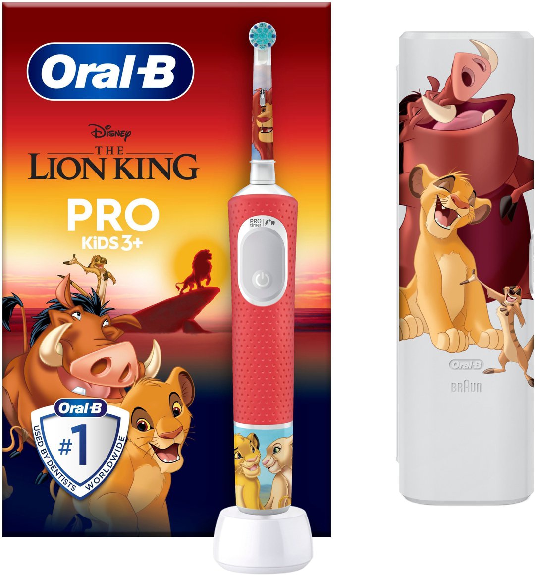 Image of Braun Oral-B Lion King rafmagnstannbursti