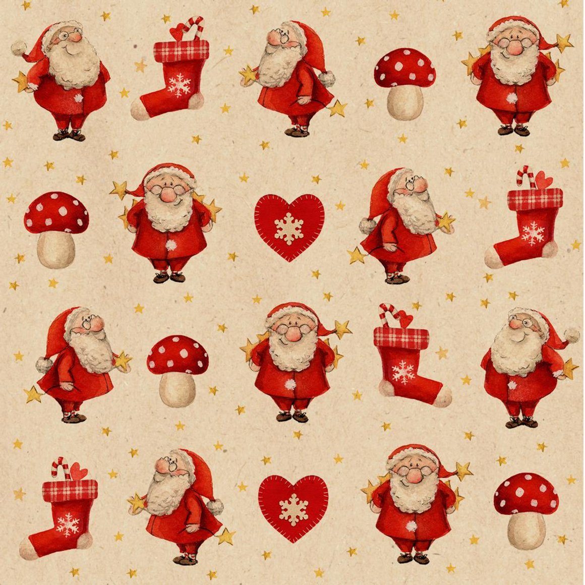 Image of Braun Company Servíettur 3laga 20stk 33x33cm By nature Little Nick