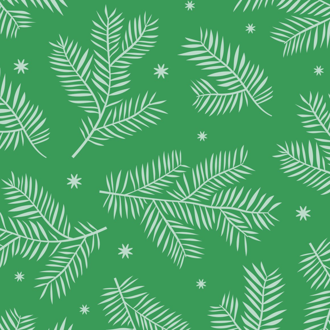 Image of Braun Company Servíettur 3laga 20stk 25x25cm Zweige greenery