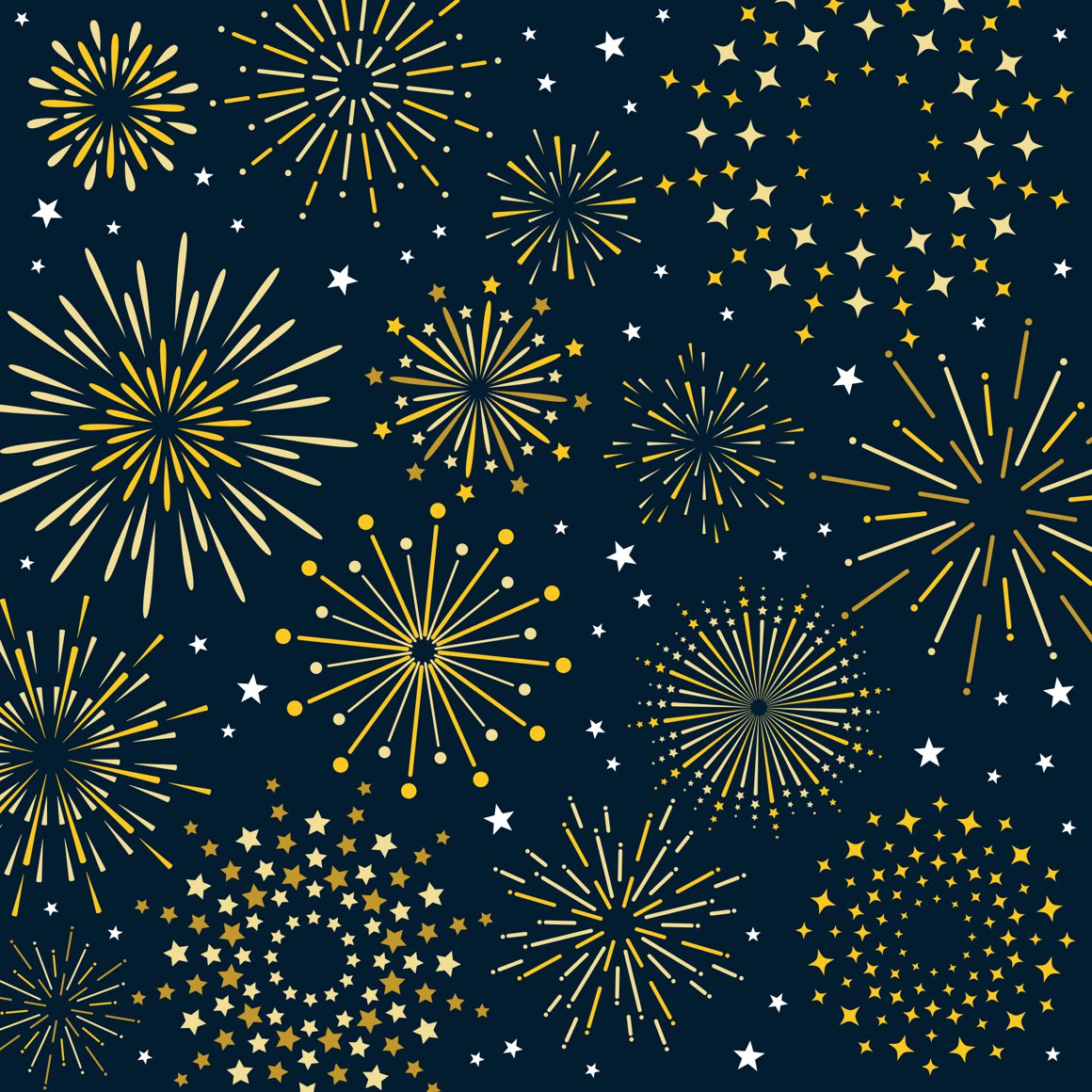 Image of Braun Company Servíettur 3laga 20stk 33x33cm Firework