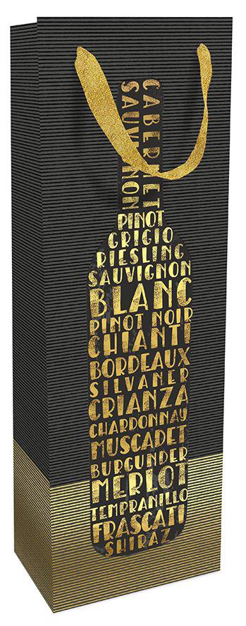 Braun Company Gjafapoki 12x37x8cm Vinothek