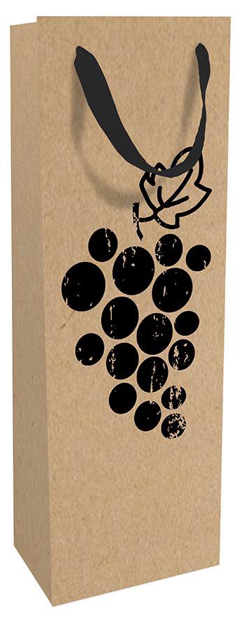 Braun Company Gjafapoki 12x37x8cm Vinum