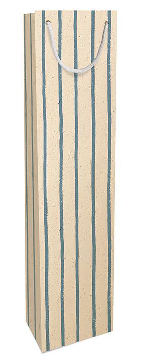 Braun Company Gjafapoki 9x36x7cm ByNature Uno-Streifen