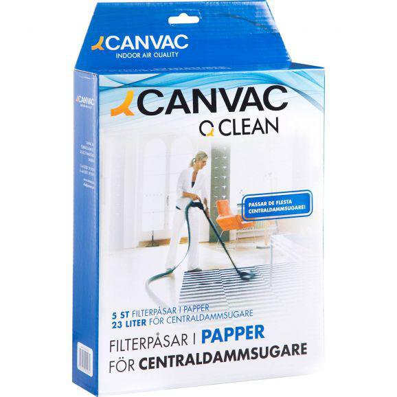 Canvac Ryksugupokar Q Bag 5 stk