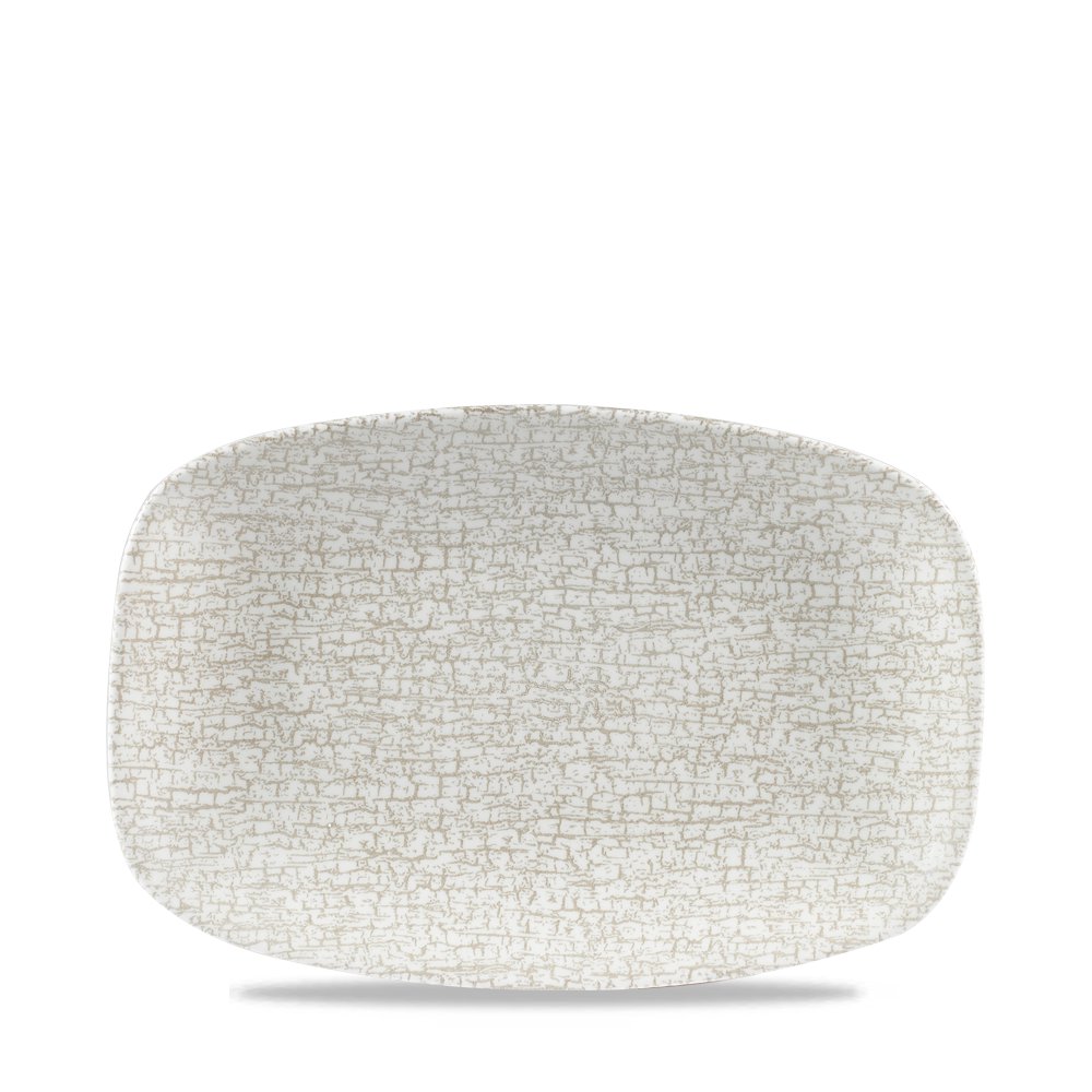 Image of Churchill Diskur oblong 23,7x15,7cm Breccia agate grey