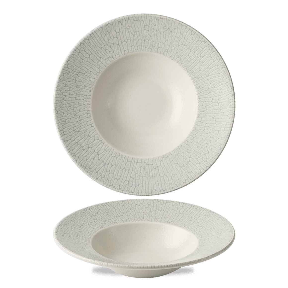 Image of Churchill Diskur djúpur wide rim 24cm Delta grey