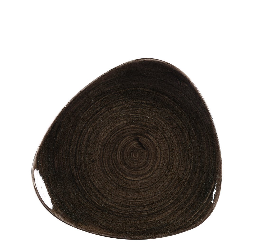 Image of Churchill Skál triangle 23,5cm Stonecast Patina iron black