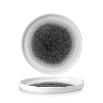 Image of Churchill Diskur chef's walled 26cm Raku quartz black