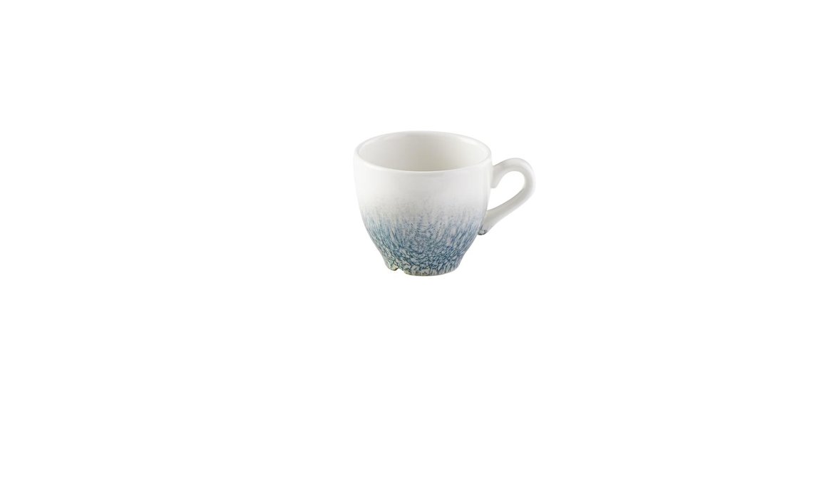 Image of Churchill Bolli espresso 5,5cm Studio Print Raku topaz blue