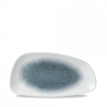 Image of Churchill Diskur chef's geo 30x15,5cm Raku topaz blue