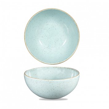 Image of Churchill Skál 18,3cm noodle Stonecast duck egg blue