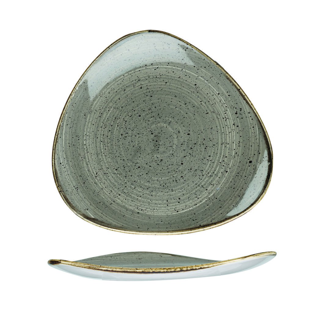 Image of Churchill Diskur triangle 26,5cm Stonecast peppercorn grey