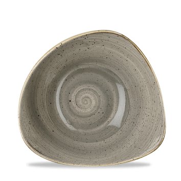 Image of Churchill Skál triangle 18,5cm Stonecast peppercorn grey